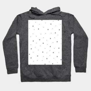 Simple snowflake pattern Hoodie